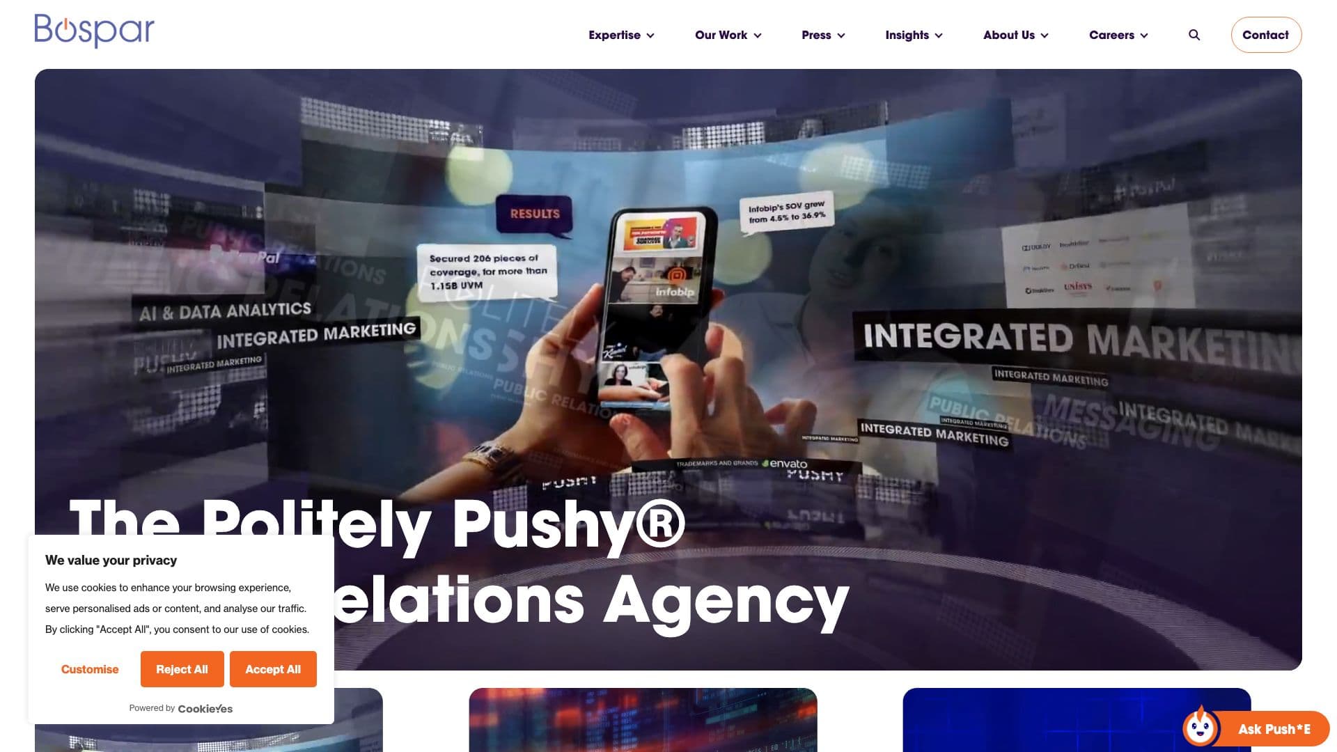 Bospar homepage