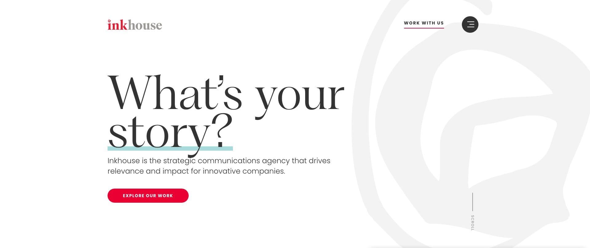 Inkhouse homepage